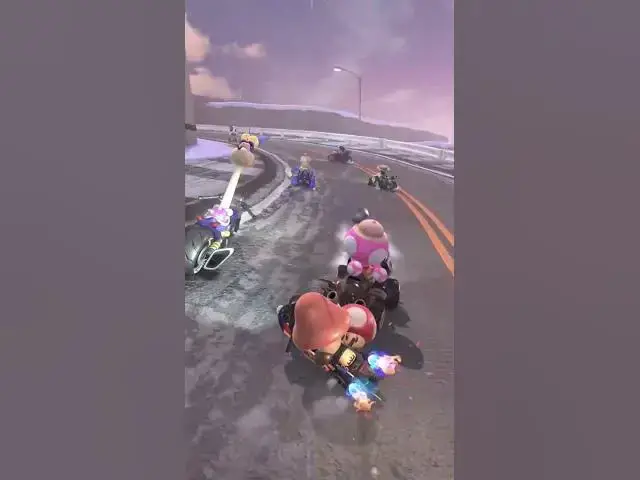 'Video thumbnail for I guess it worked out in the end #mariokartworld #racing'