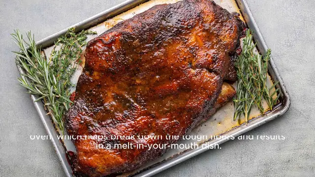 Video thumbnail for brisket recipe oven