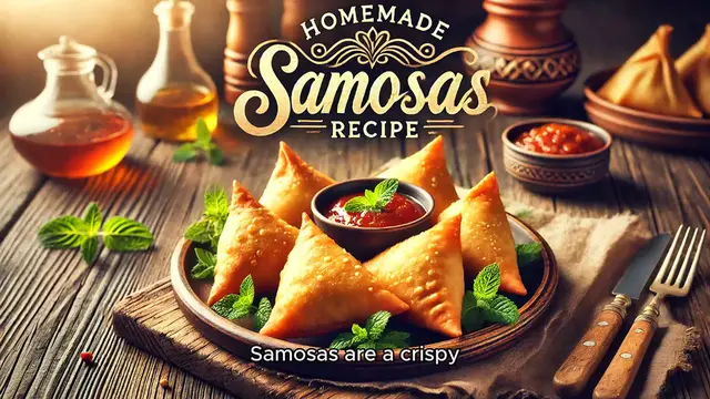 'Video thumbnail for Homemade Samosa Recipe '