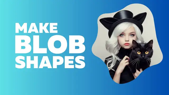 Video thumbnail for How to Make Blob Shapes In Canva With CanBlob App