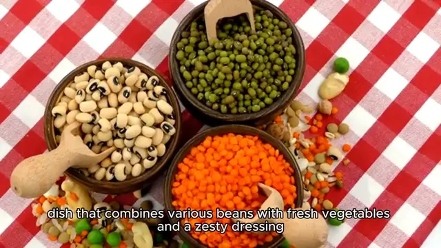 Video thumbnail for bean salad recipe