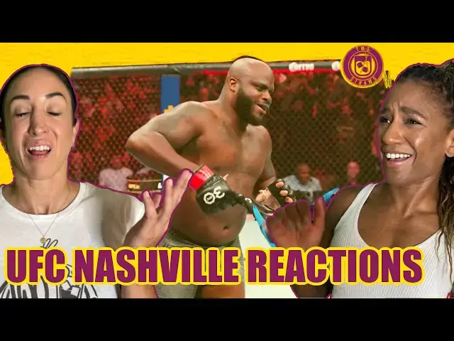 Video thumbnail for UFC Nashville Reactions w/ UFC Vets Angela Hill and Jessica Penne