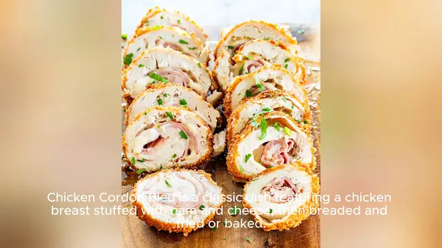Video thumbnail for cordon bleu recipe