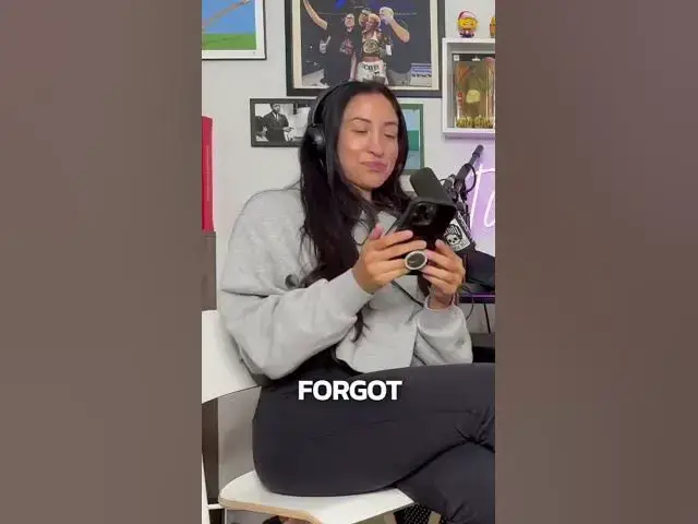 Video thumbnail for 50k looks good on you Angela 🤩#ufc #mma #podcast