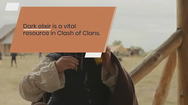 Video thumbnail for Clash Of Clans Dark Elixir