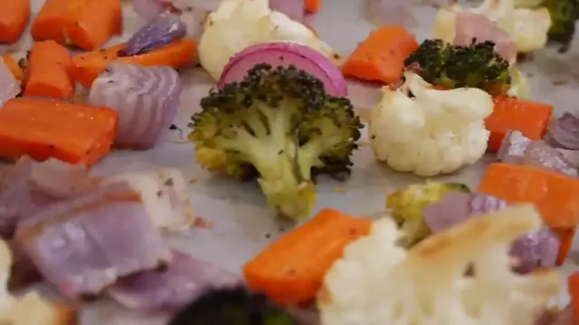 'Video thumbnail for ROASTED VEGETABLES easy oven roasted recipe(720P HD)'