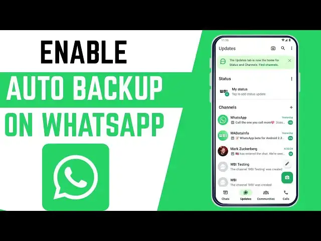 Video thumbnail for How To Turn On Automatic Backup On WhatsApp