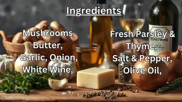 Video thumbnail for Garlic Butter Mushrooms