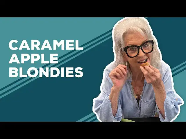 Video thumbnail for Love & Best Dishes: Caramel Apple Blondies Recipe | Fall Baking Dessert Ideas