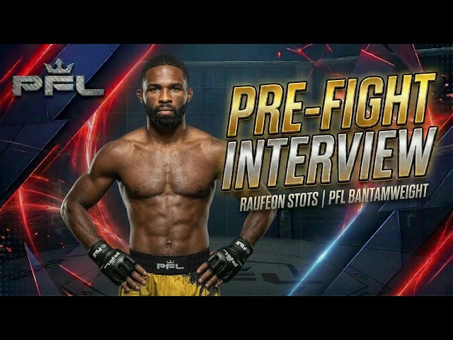 Video thumbnail for Raufeon Stots Ready To Keep His Spot Atop PFL Bantamweights | PFL Chicago