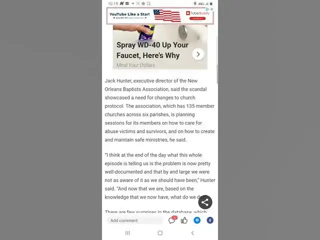 Video thumbnail for 15 Louisiana church employees on Southern Baptist Convention list of alleged abusers