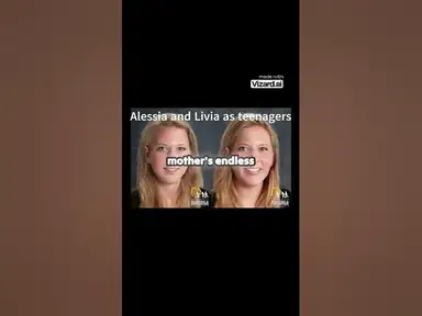 'Video thumbnail for The Truth Remains Locked: Help Find Alessia and Livia #shorts #unsolvedmystery'