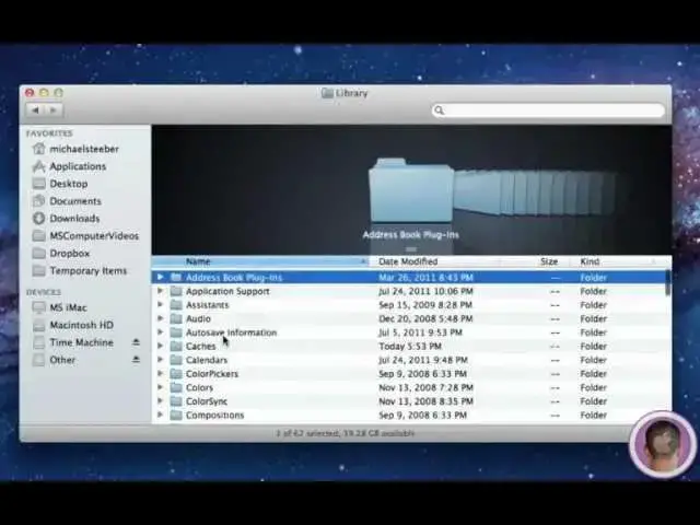 'Video thumbnail for Re-Enable The Library Folder In OS X Lion'