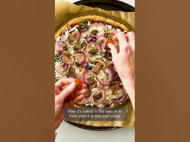 Video thumbnail for VIRAL BBQ Chicken Crust Pizza ¦ High Protein Lunch or Dinner 1280p 24fps
