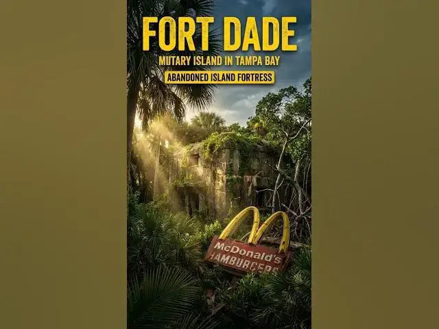 Video thumbnail for This Florida Island Has Been Abandoned Since WWII 😳 #Shorts