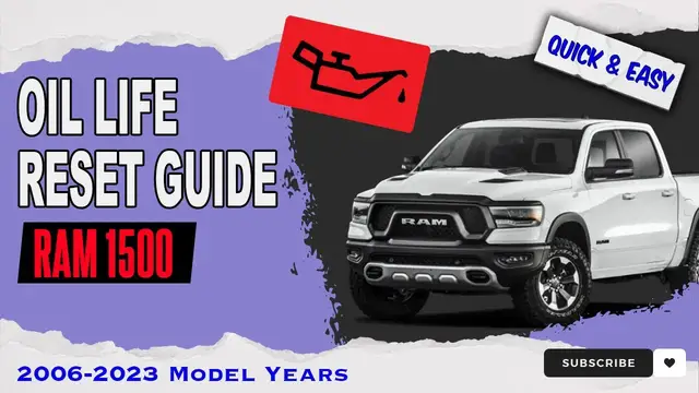 Video thumbnail for Maximize Your RAM 1500's Lifespan ? A Step-by-Step Oil Life Reset Tutorial ?