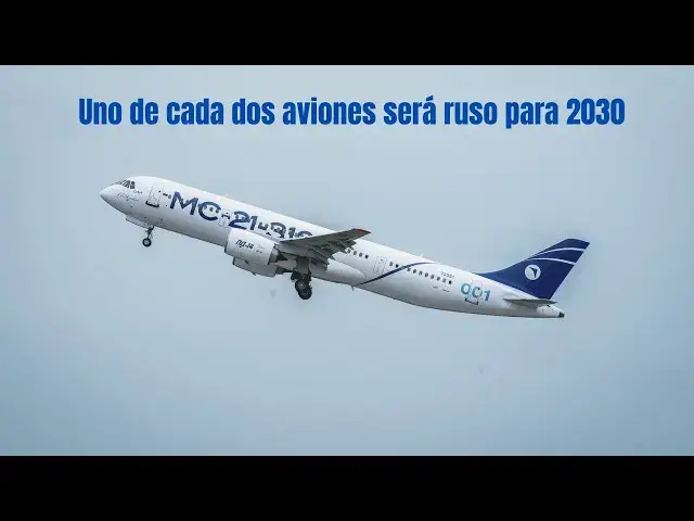 'Video thumbnail for Rusia apunta al 50 % de aviones nacionales en las aerolíneas para 2030'
