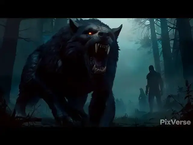 Video thumbnail for Werewolf escaping villagers