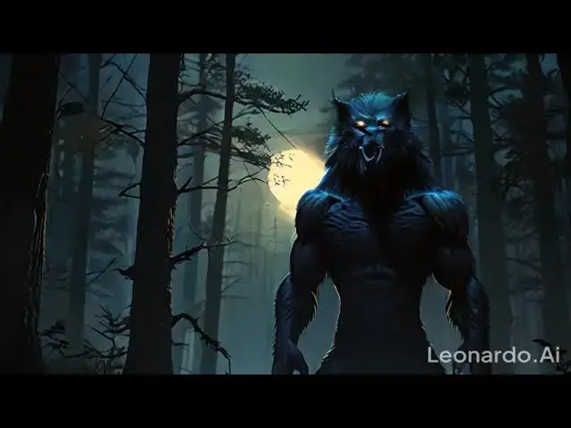 Video thumbnail for werewolf in action