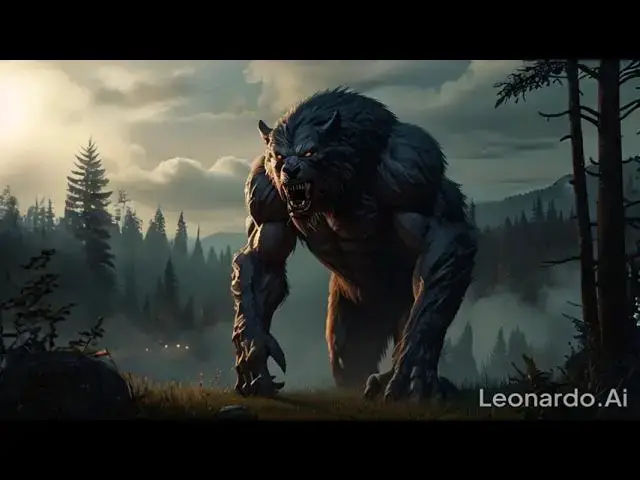 Video thumbnail for werewolf in the woods