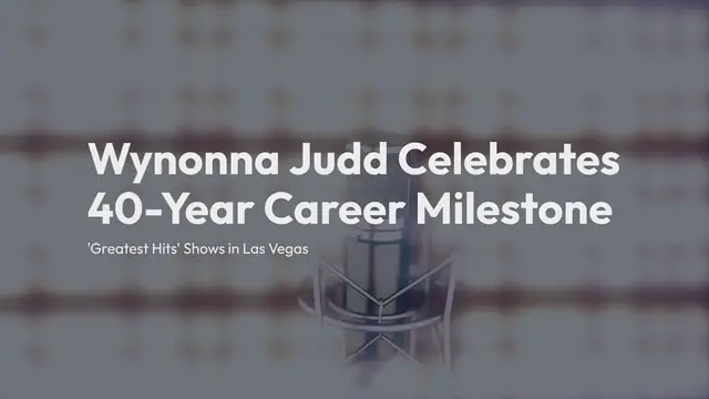 Video thumbnail for "Wynonna Judd to Illuminate Las Vegas with 'Greatest Hits' Celebration: Honoring 40 Years of Musical Brilliance"