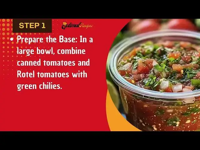 Video thumbnail for Best Homemade Salsa Recipe – Easy Party Favorite