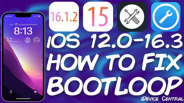 Video thumbnail for iOS 11 - 16.1.2: How to Fix iPhone Stuck On Bootloop, Storage Full Or Device Won't Turn On
