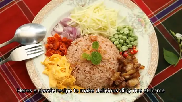 Video thumbnail for dirty rice recipe