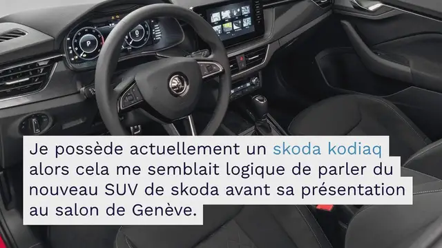 Video thumbnail for Skoda Kamiq : le tout dernier petit suv tchèque pour se déplacer en ville