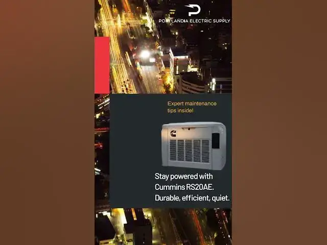 Video thumbnail for Cummins RS20AE – 20kW Quiet Connect™ Series 120/240V 1 Phase Air Cooled Standby Generator – A071Z202