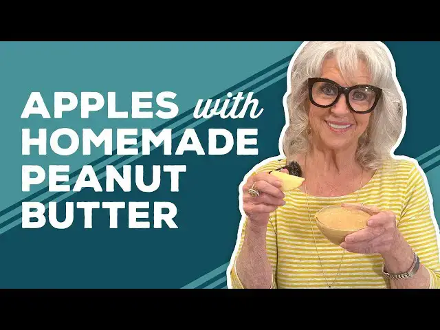 Video thumbnail for Love & Best Dishes: Apples with Homemade Peanut Butter Recipe | How to Make Homemade Peanut Butter