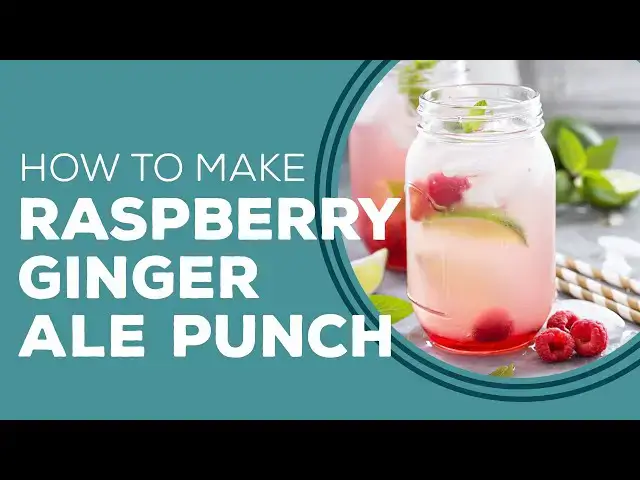 Video thumbnail for Raspberry Ginger Ale Punch by Paula Deen - Blast from the Past