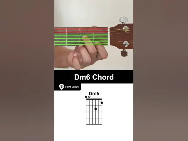 Video thumbnail for How To Play The Dm6 Chord On Guitar - Guvna Guitars.