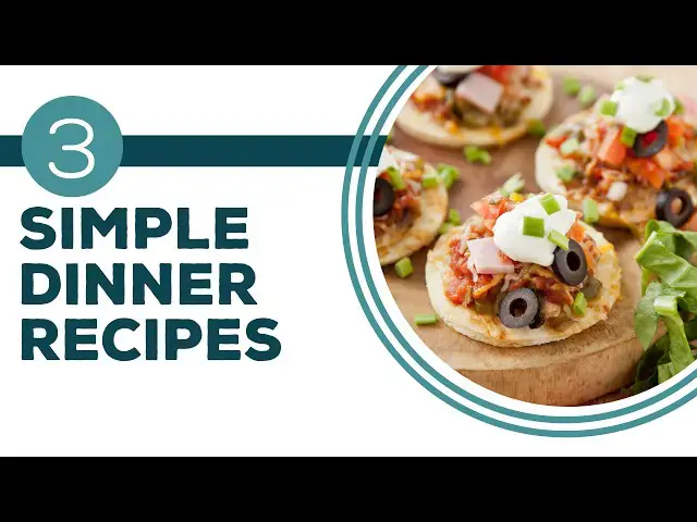 Video thumbnail for Full Episode Fridays: Mini Meals in Minutes | 3 Simple Dinner Recipes