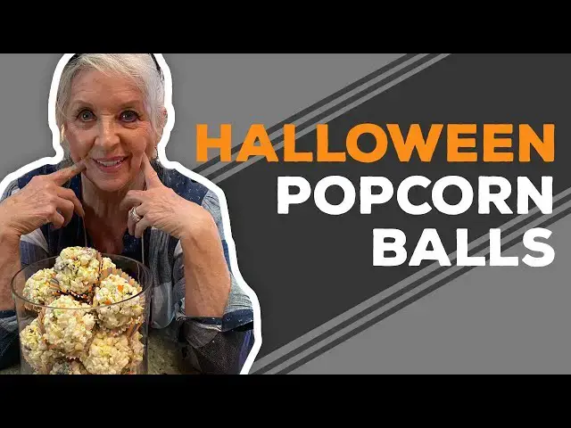 Video thumbnail for Quarantine Cooking: Halloween Popcorn Balls Recipe