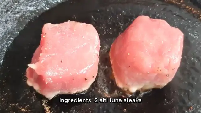 'Video thumbnail for ahi tuna recipe'