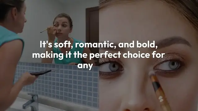 Video thumbnail for The Art of Rose Glitter Eye Makeup