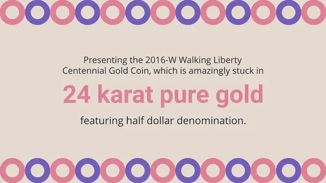 Video thumbnail for 2016-W Walking Liberty Centennial Gold Coin