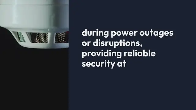 Video thumbnail for Alarm Systems With Backup Power