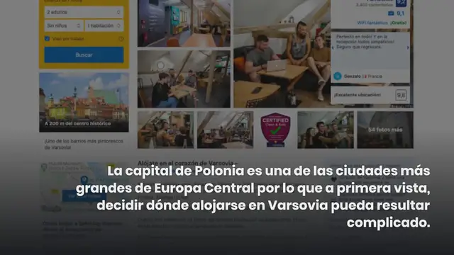 Video thumbnail for Dónde alojarse en Varsovia [Guía completa] Mejores zonas y hoteles