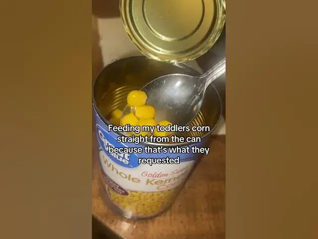 Video thumbnail for There’s just something about corn #Corn #CannedCorn #Toddlers #ToddlerParent #Group7
