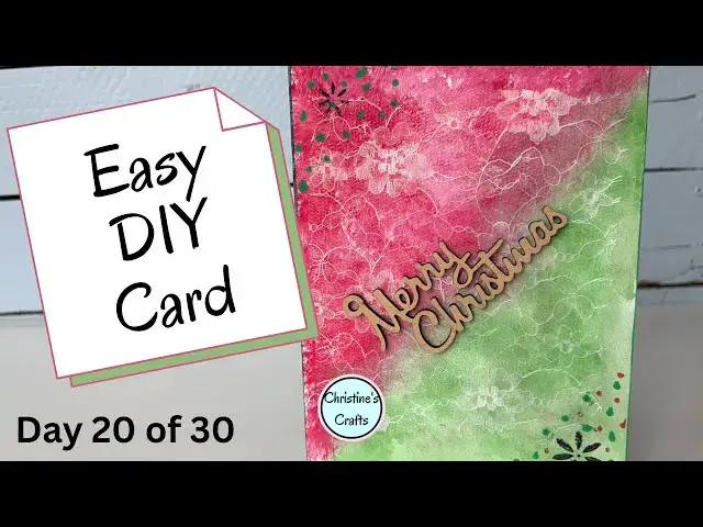 Video thumbnail for Make a Beautiful Card With Stuff You Already Have!