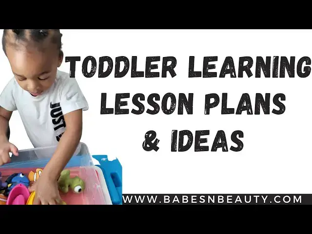 Video thumbnail for TODDLER HOMESCHOOLING LESSONS AND IDEAS - How We Teach Our 2 Year Old