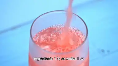 'Video thumbnail for Cosmopolitan cocktail recipe'