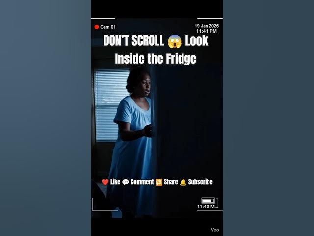 Video thumbnail for She Opened the Fridge at Midnight… and SCREAMED 😱🐱