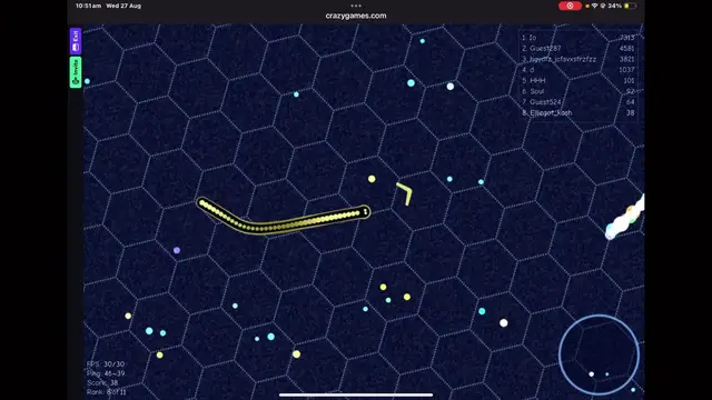 'Video thumbnail for Playing Gulper.io '