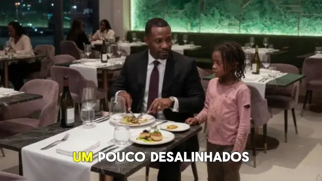Video thumbnail for Gerente humilha menina pobre em restaurante de luxo… até que um homem se levanta e muda o destino dela para sempre