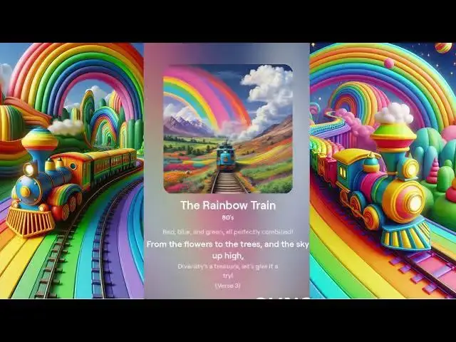 Video thumbnail for The Rainbow Train