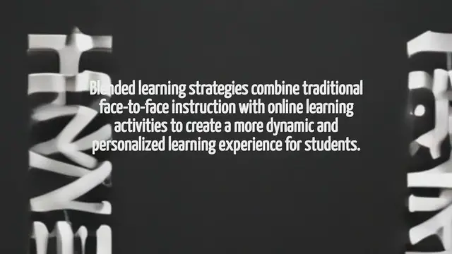 Video thumbnail for What Are Blended Learning Strategies