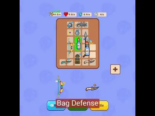 Video thumbnail for Bag Defense #browsergame #survivalgames #casualgames #battlegames #mousegames #defensegames